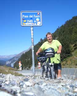 Alfredo der langsamste Bergfahrer Europa's