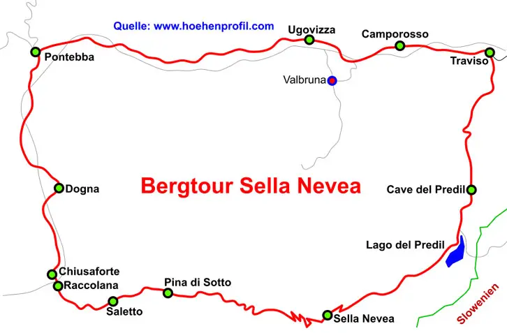 Sella Nevea Bergtour