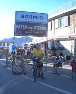 Alfredo der langsamste Bergfahrer Europa's