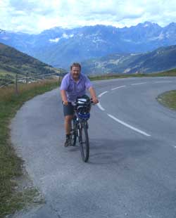 Alfredo der langsamste Bergfahrer Europa's